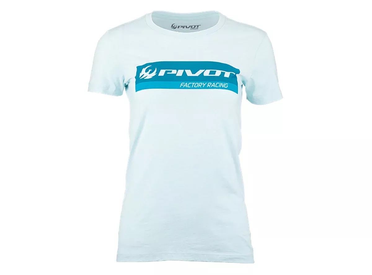 Pivot Factory Racing Short Sleeve Tee - Womens - Ice