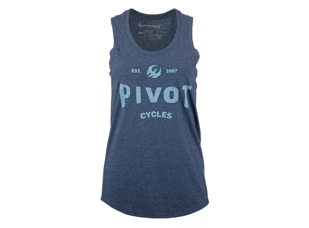 Pivot Phoenix Tank Tee - Womens - Light Blue