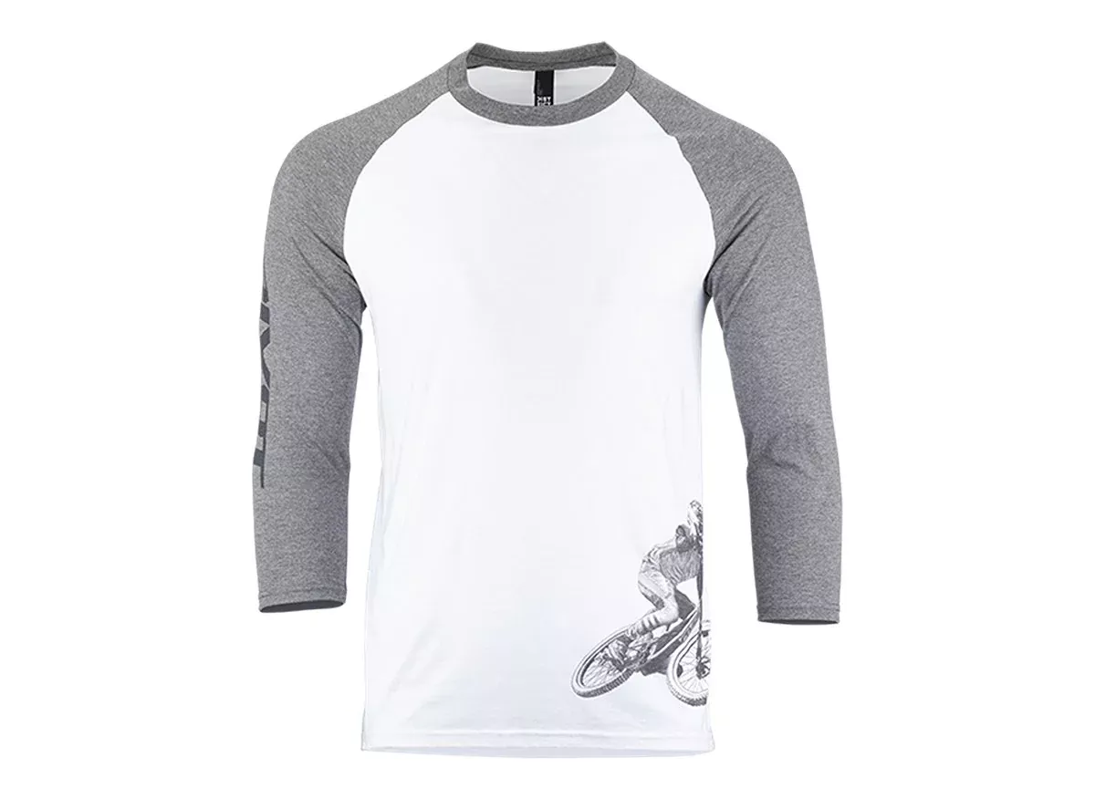 Pivot Rider 3/4 Sleeve Tee - Gray