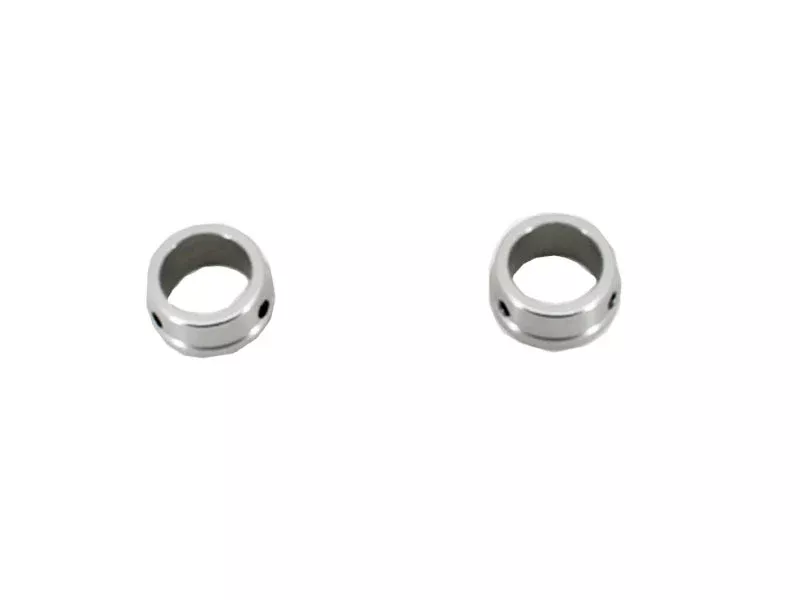 Profile Design Grip Stop Clamps - Silver - Silver