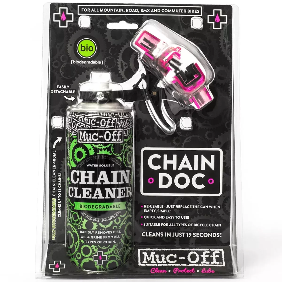 Puliscicatena Muc-Off Chain Doc