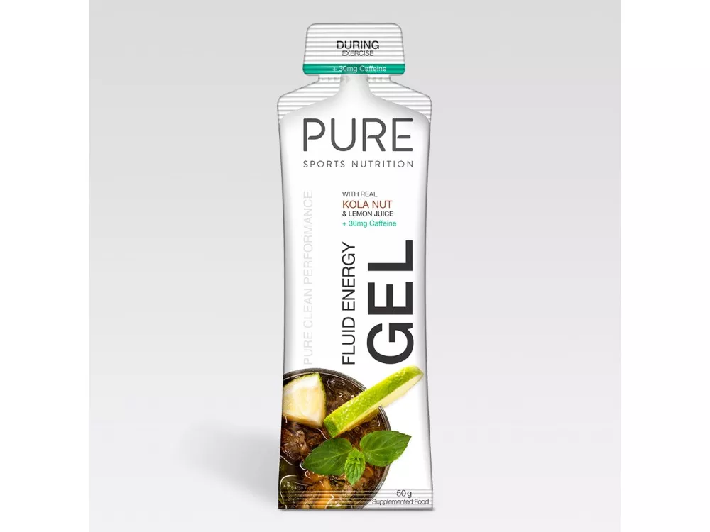Pure Fluid Energy Gels Box of 18