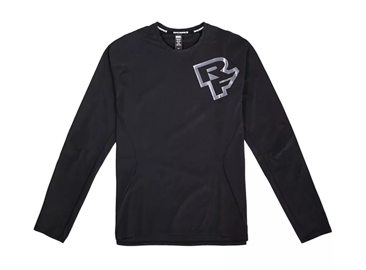 Race Face Conspiracy Long Sleeve MTB Jersey - Black