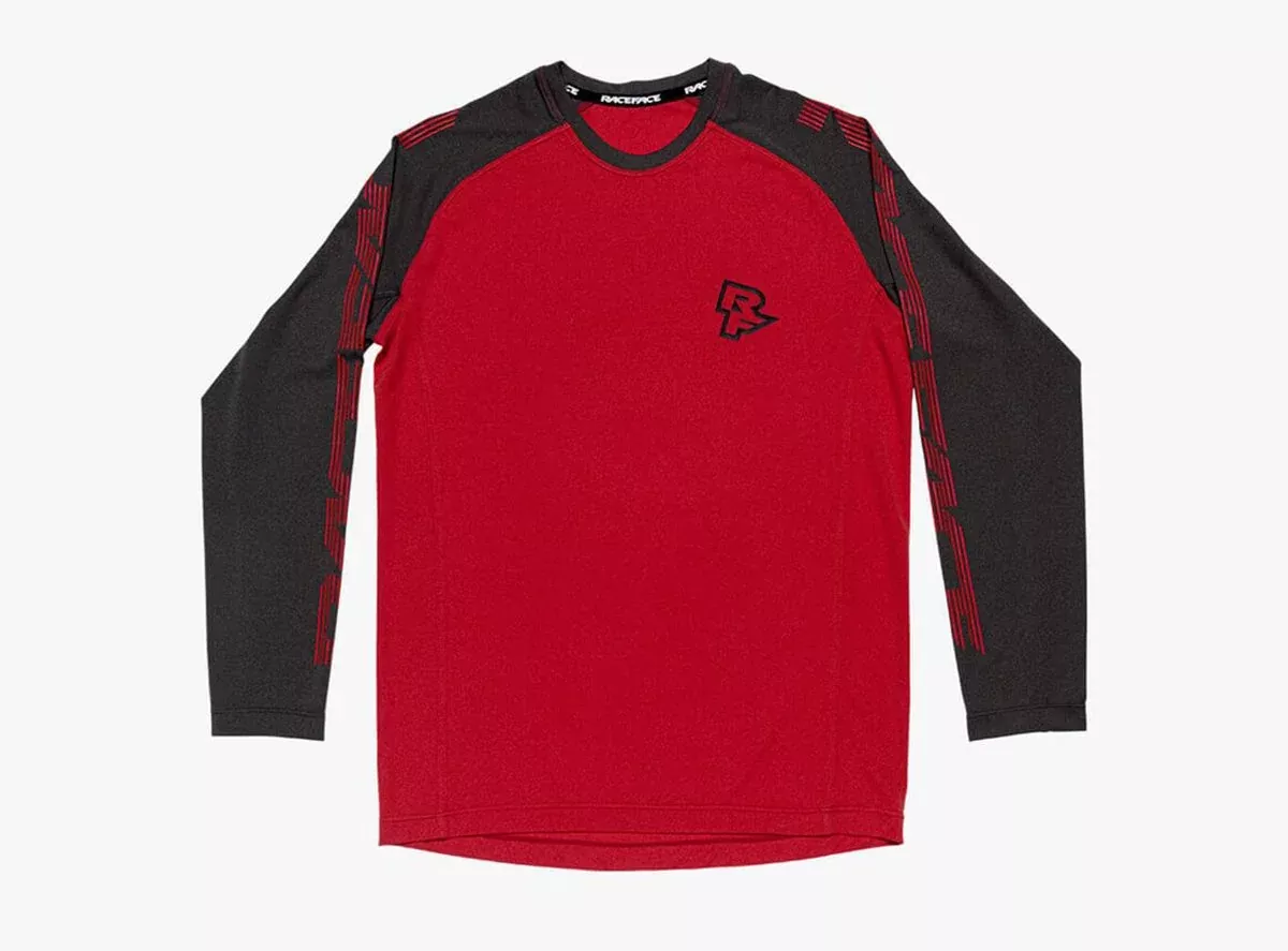 Race Face Sendy Long Sleeve MTB Jersey - Youth - Rouge - 2020