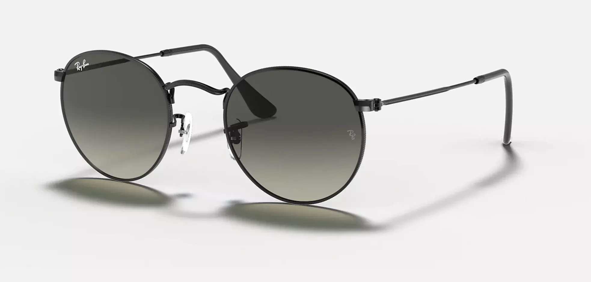 Ray-Ban Round Flat Unisex Lifestyle Sunglasses