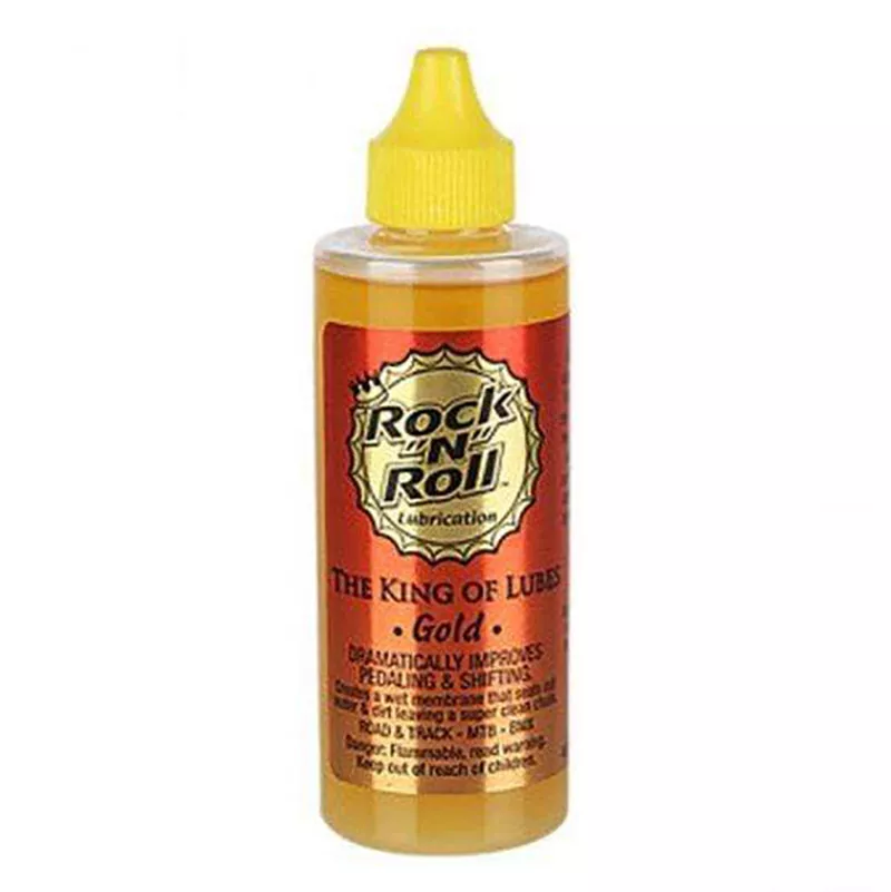 Rock-N-Roll Gold Lube Squeeze Bottle: 4oz