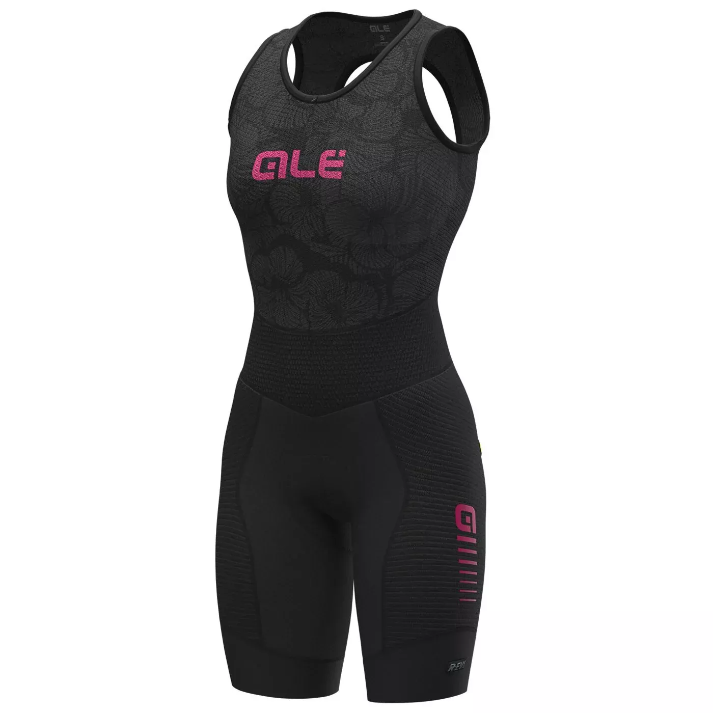 Salopette donna Ale R-EV1 Future Integrato - Nero rosa