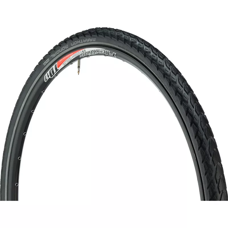 Schwalbe Tire Marathon Mondial 700×40 Folding Bead with Reflective Sidewall and Double Defense Protection