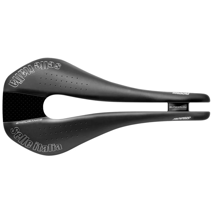Sella Selle Italia Novus SuperFlow Endurance TM S - Nero