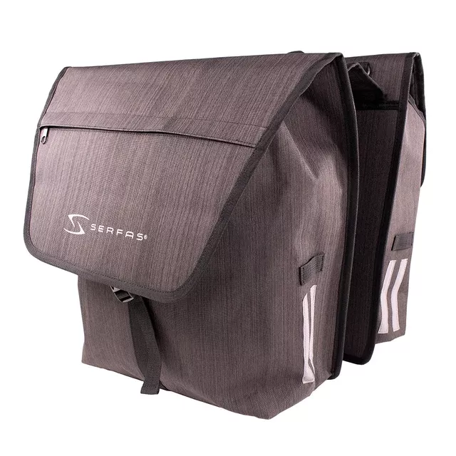 Serfas Pannier Double Bag - Black
