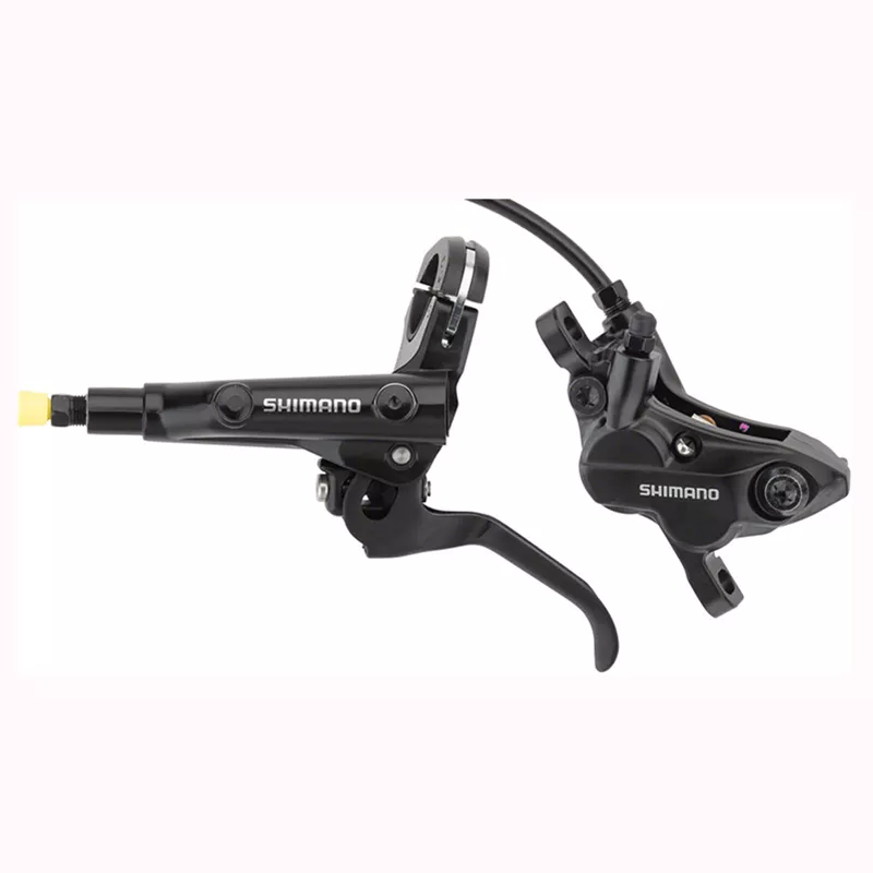 Shimano Deore BL-MT501/BR-MT520 Disc Brake and Lever – Front, Hydraulic, Post Mount, Black