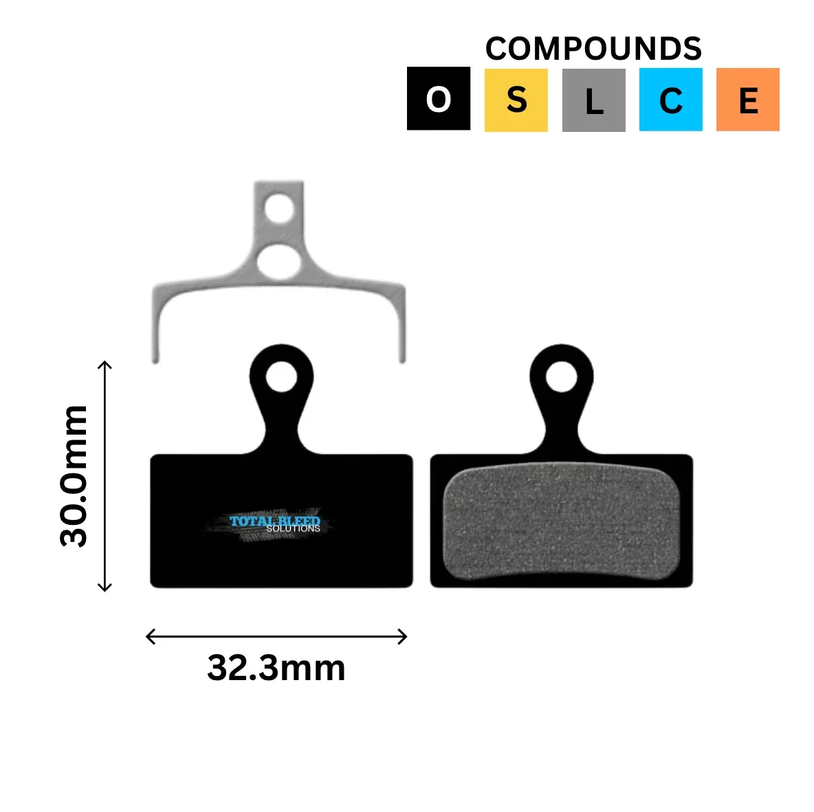 Shimano G05S - G05S-RX - G05A-RX Disc Brake Pads by TBS