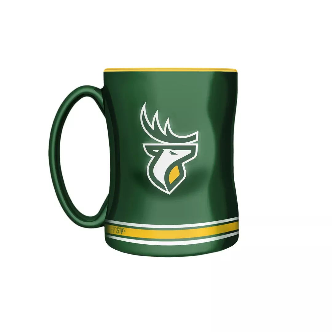 The Sports Vault CFL Edmonton Elks 14oz Sculpted Mug