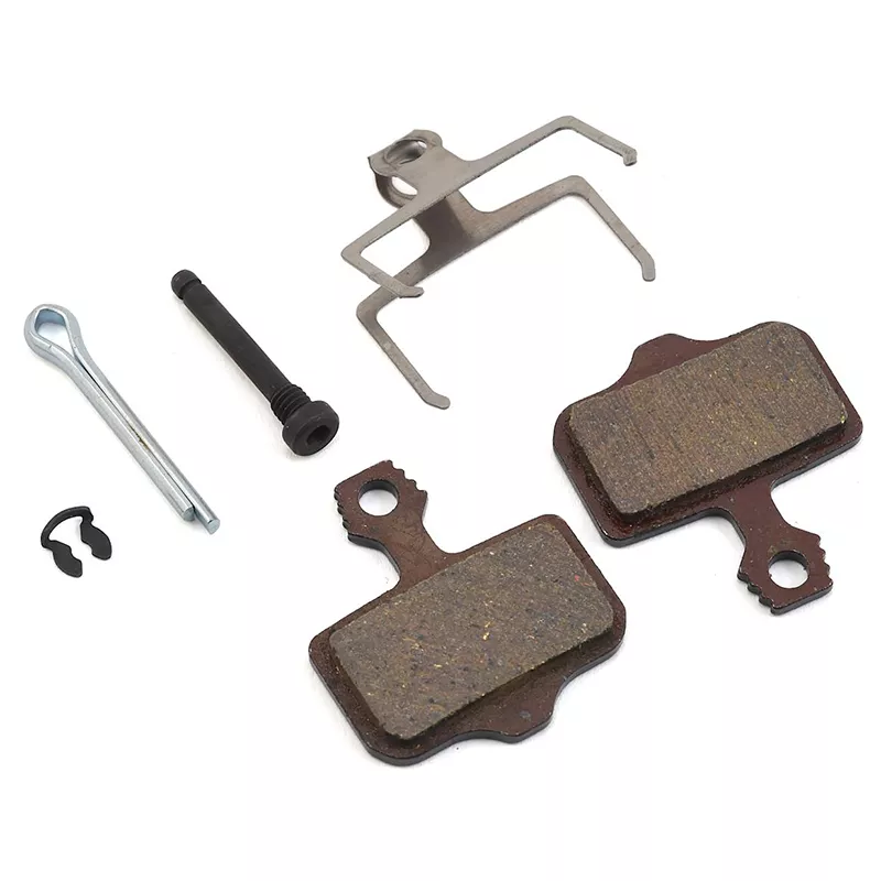 SRAM Disc Brake Pads – Organic Compound, Steel Backed, Quiet, For Level, Elixir, DB, and 2-Piece Road