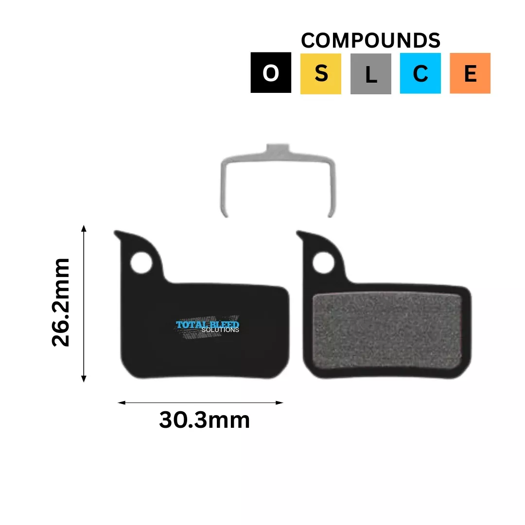 SRAM Red Force Rival Apex CX1 Disc Brake Pads by TBS