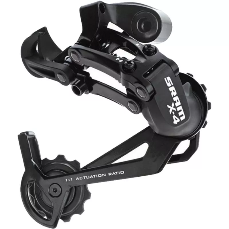 Sram X4 Rear Derailleur Long Cage Black