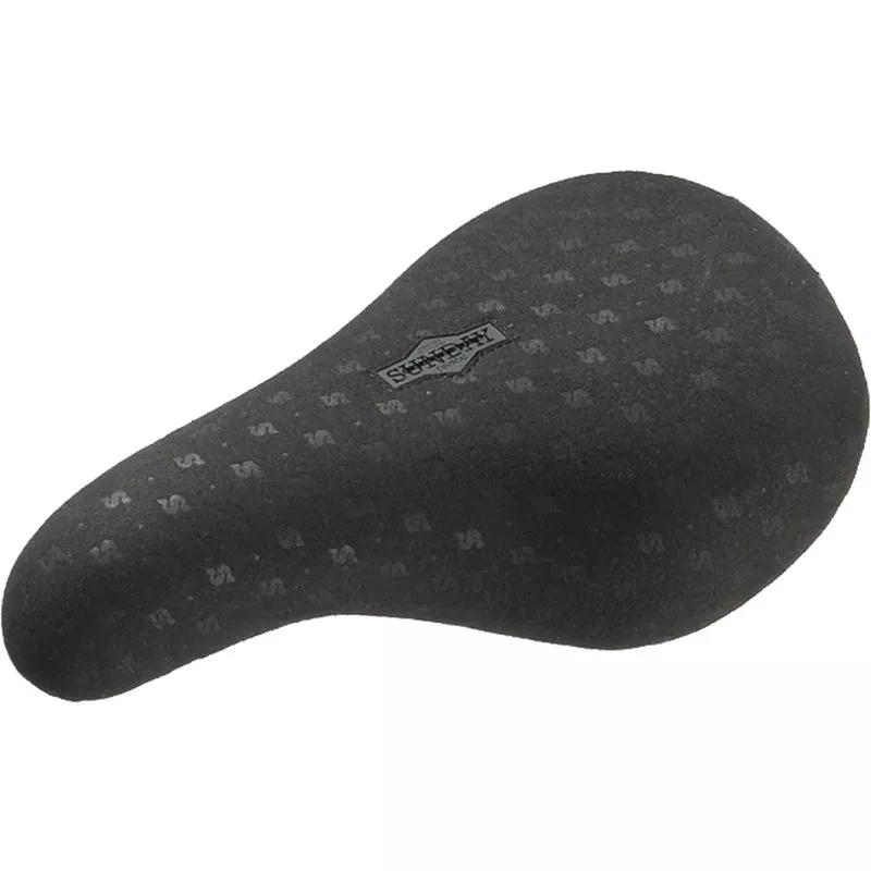 Sunday S-Badge All-Over Fat Pivotal Seat Black Suede