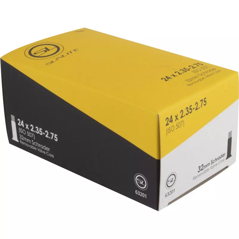 Sunlite 24 x 2.35-2.75 Tube 32mm Schrader Valve