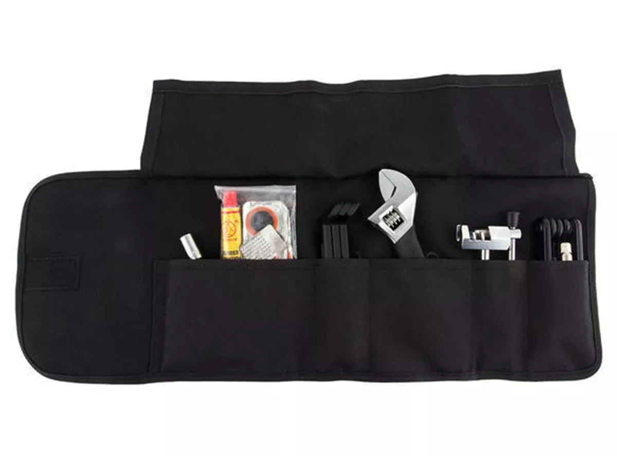 Sunlite 9 Piece Basic Tool Wrap - Black