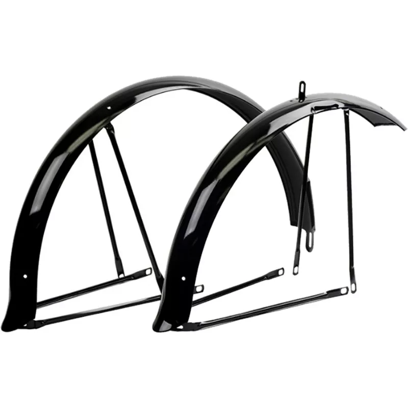 Sunlite Cruiser Fender Set 26x75mm Black