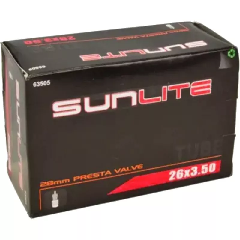 Sunlite Fatbike 26 x 3.5 Presta Tube