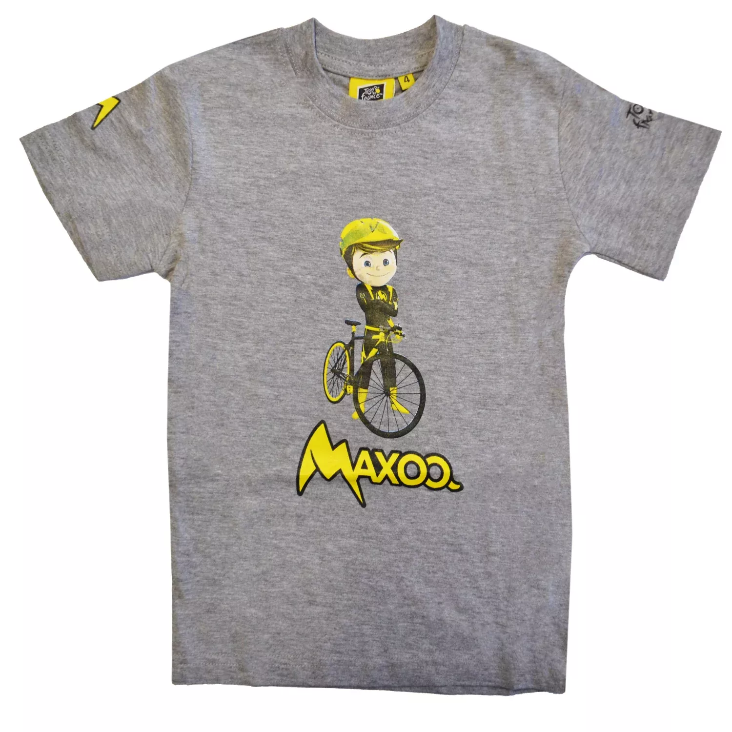 T-Shirt bambino Fan du Tour Maxoo - Grigio