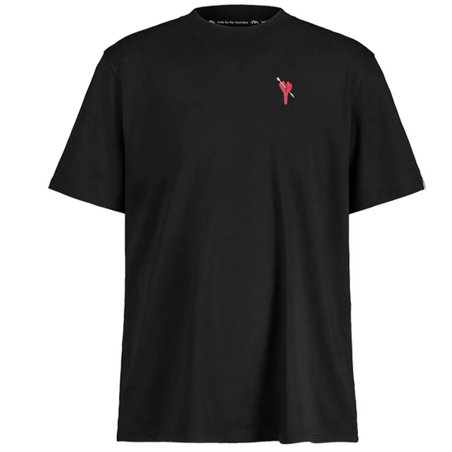 T-shirt Maloja TrauermantelM - Nero