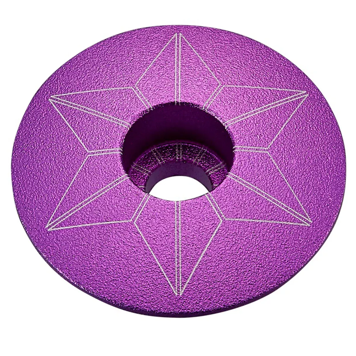 Tappo serie sterzo Supacaz Star Capz Anodized - Viola