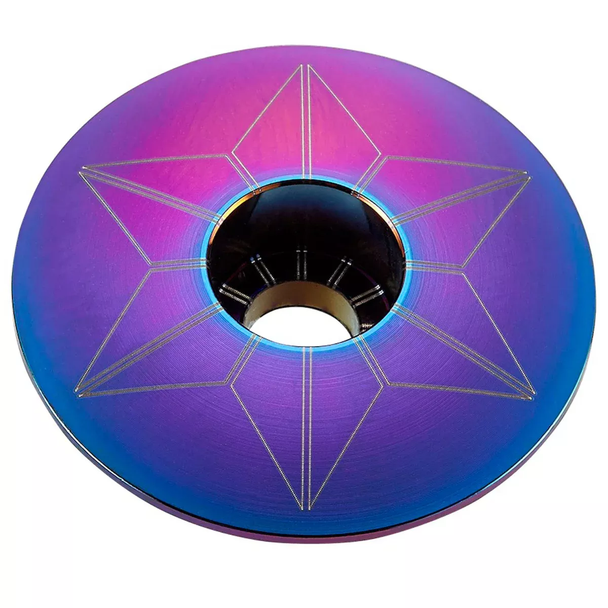 Tappo serie sterzo Supacaz Star Capz - Oil Slick