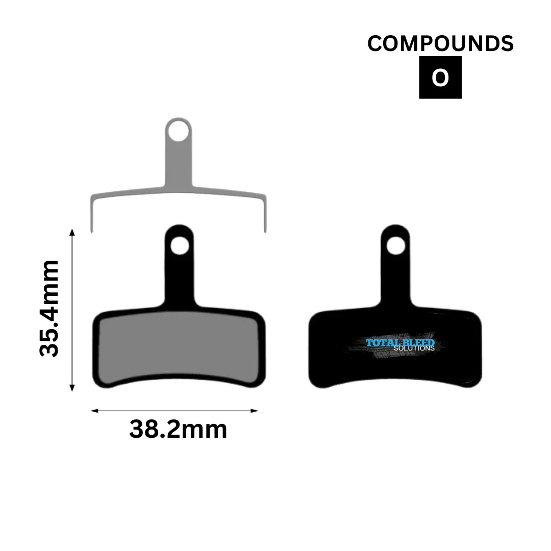 Tektro Dorado HD-E710 Disc Brake Pads by TBS
