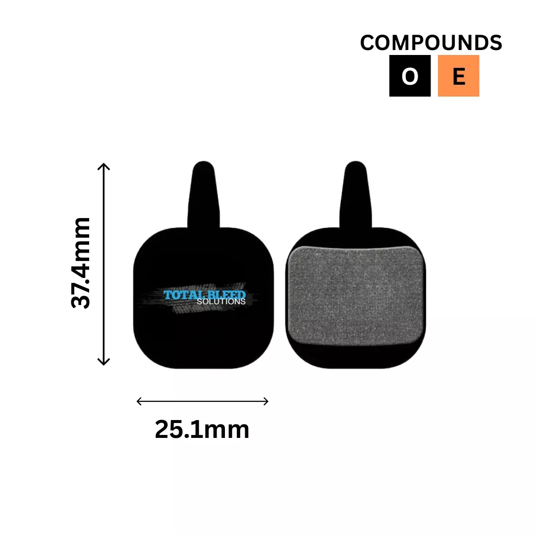 Tektro IO Gemini Novela Aquila Disc Brake Pads by TBS