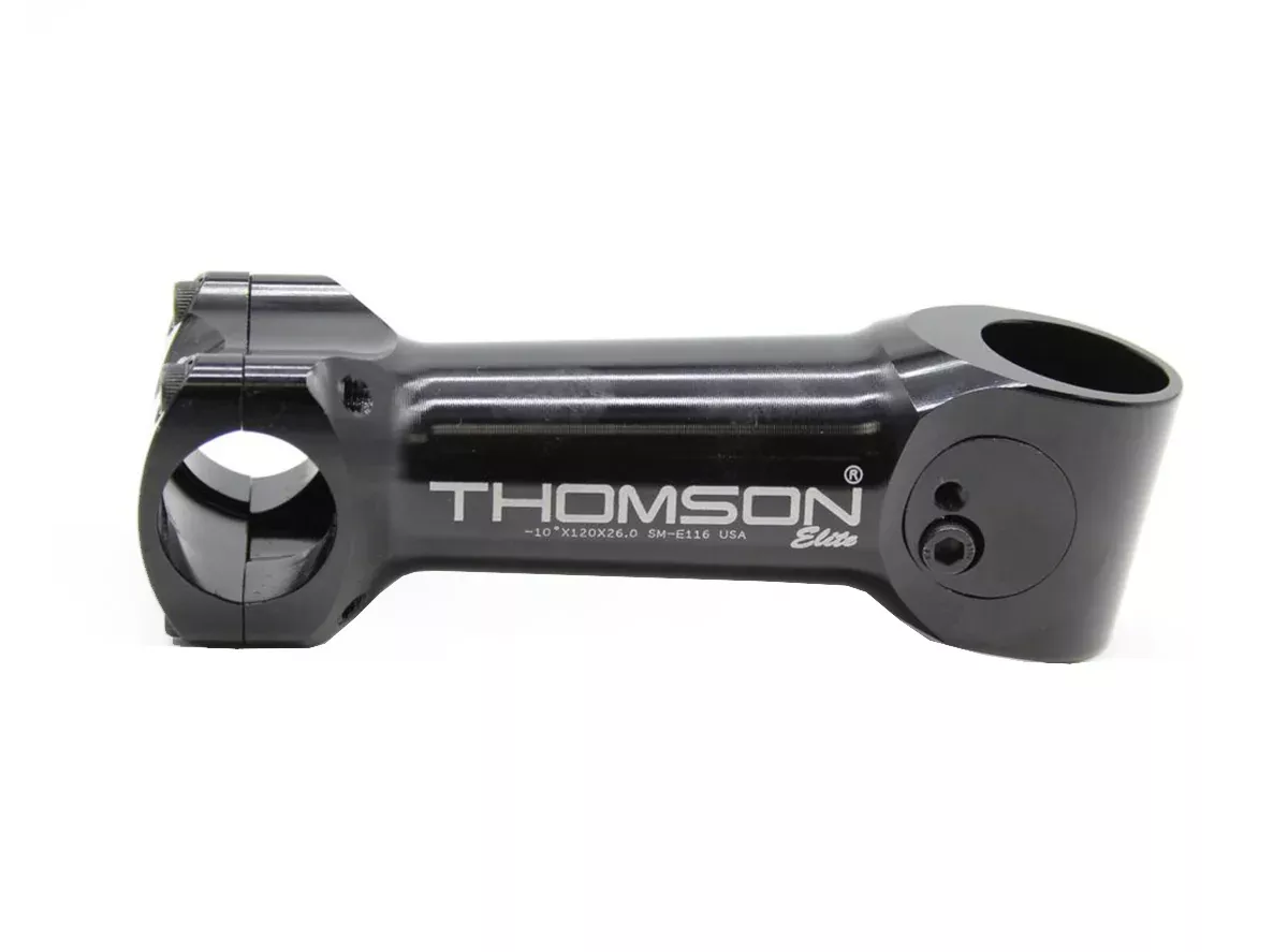 Thomson Elite Road Stem 26.0mm Clamp 120mm 10 Degree - Black