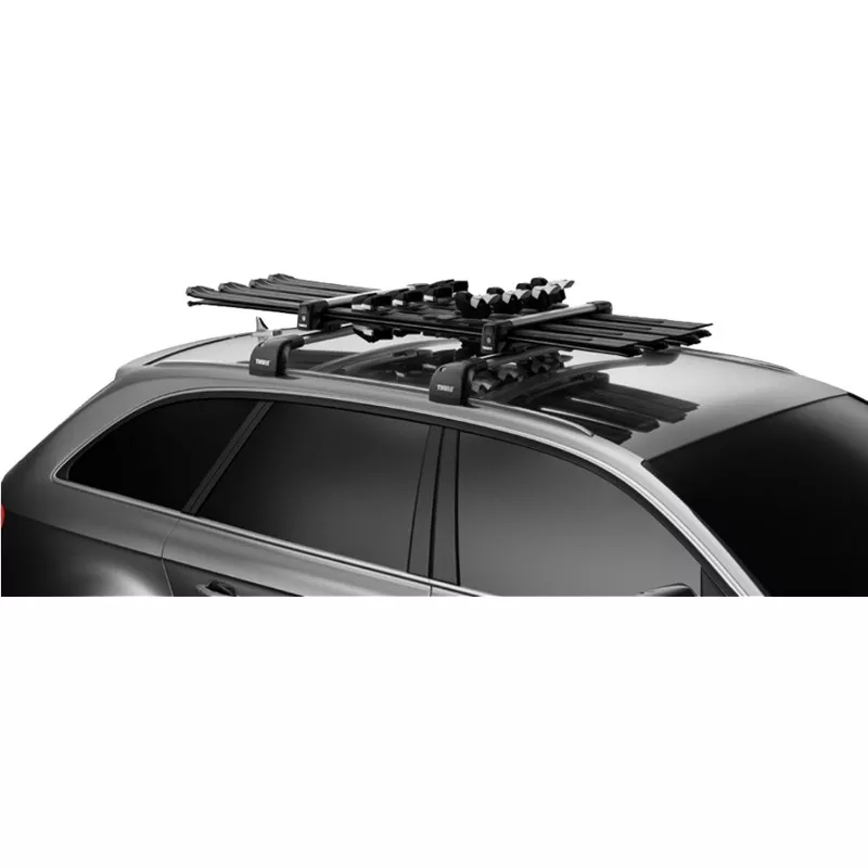 Thule SnowPack Ski and Snowboard Aluminum Rack Medium