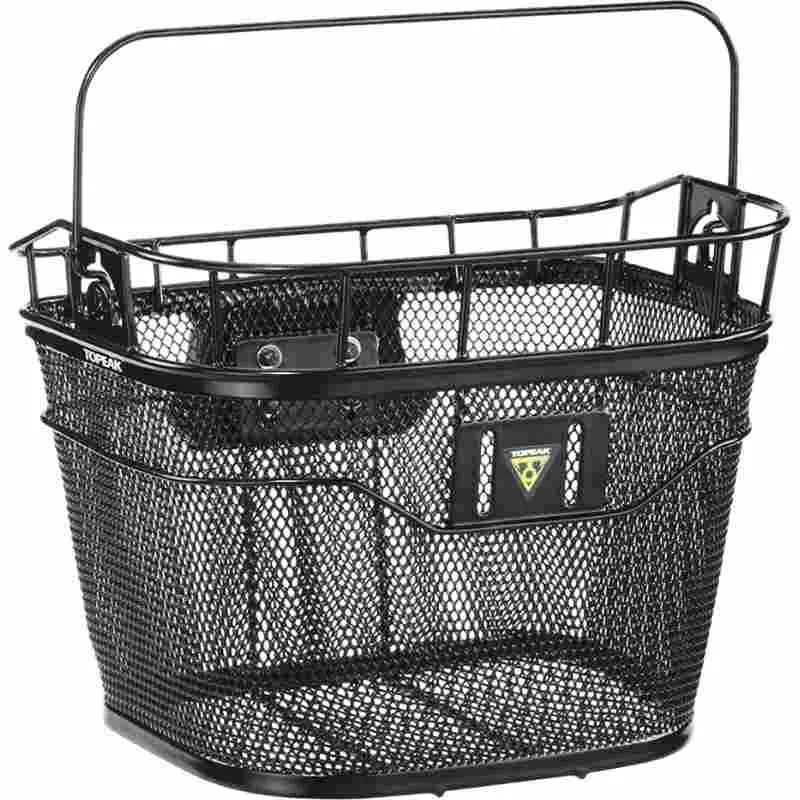 Topeak Alloy Front Basket with Fixer 3E for E-Bikes TB2011-B