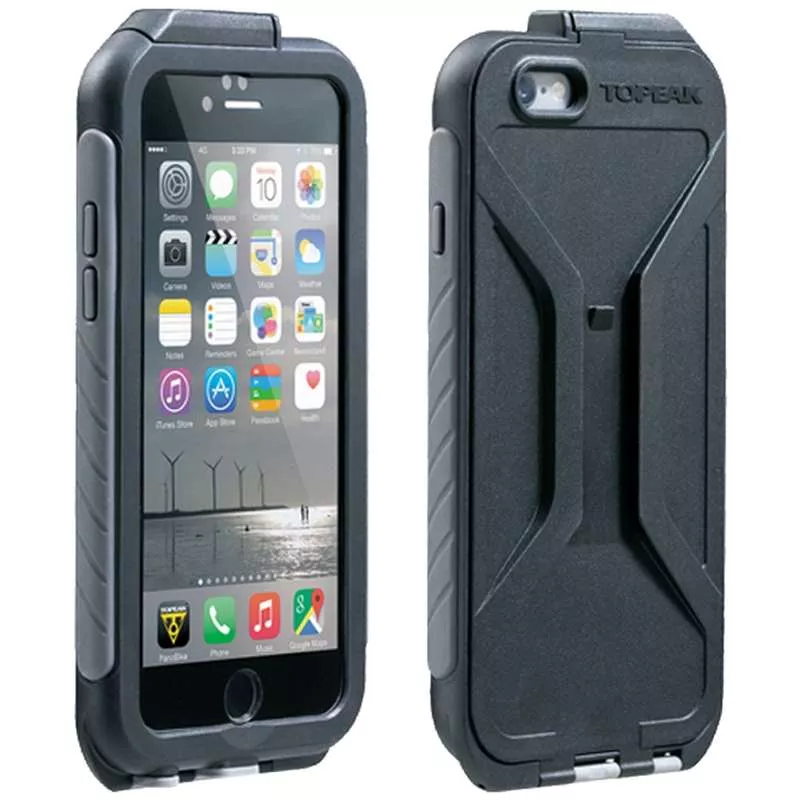 Topeak Weatherproof RideCase for iPhone 6 Plus With Mount Black/Grey