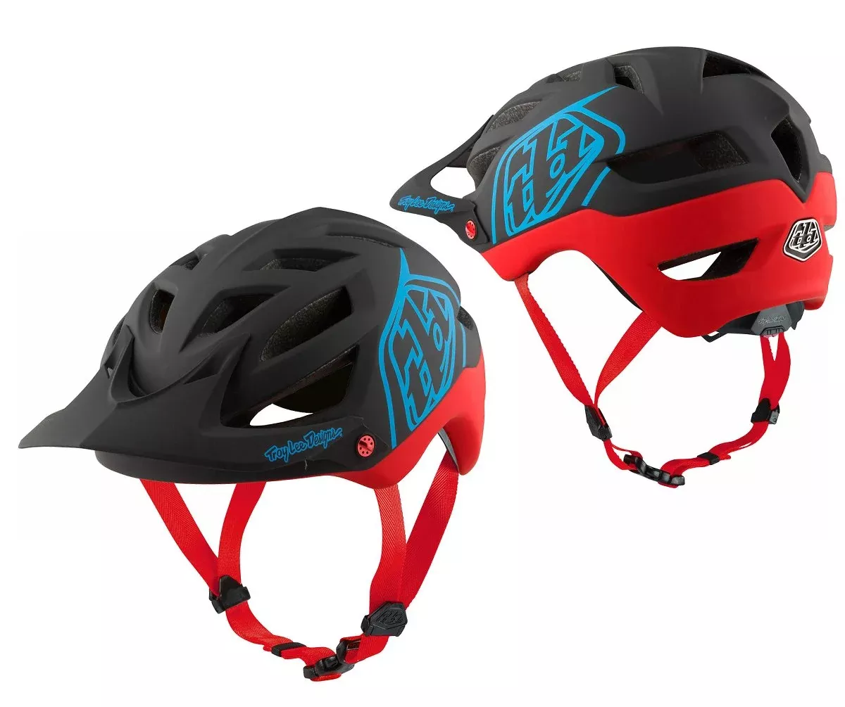 Troy Lee Designs A1 MIPS MTB Helmet - Classic - Black-Red