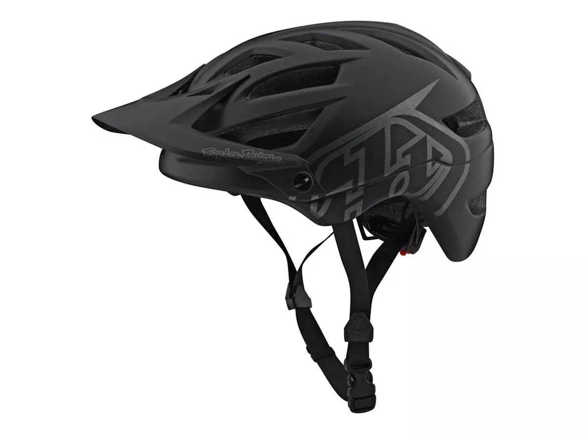 Troy Lee Designs A1 MTB Helmet - Drone - Black-Silver - 2020