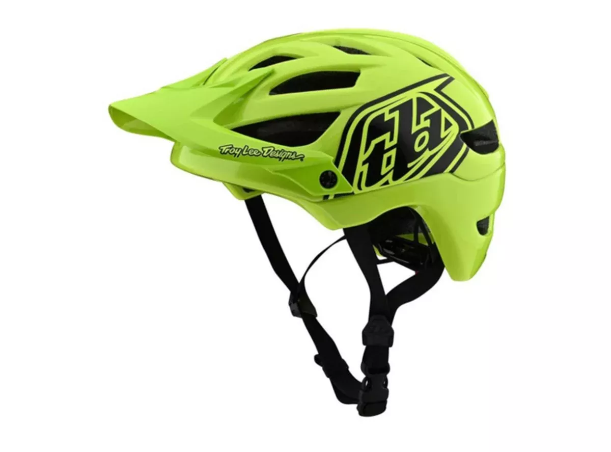 Troy Lee Designs A1 MTB Helmet - Youth - Drone - Glo Green - 2021
