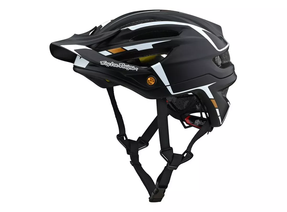 Troy Lee Designs A2 MIPS MTB Helmet - Sliver - Black-White