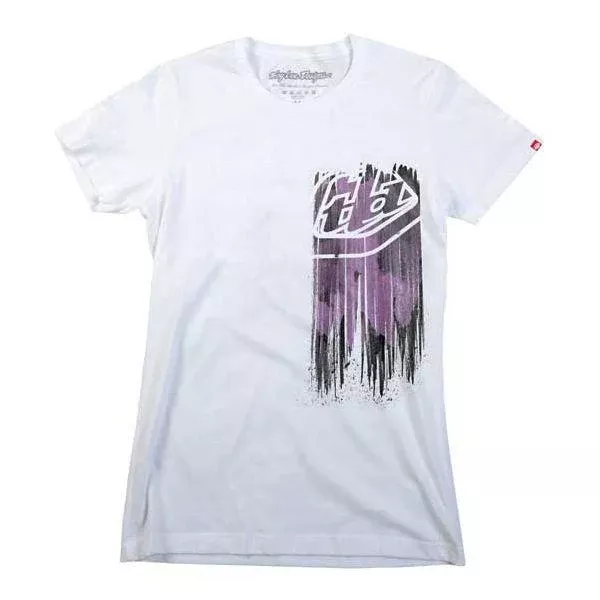 Troy Lee Designs Faded Tee - Womens - White