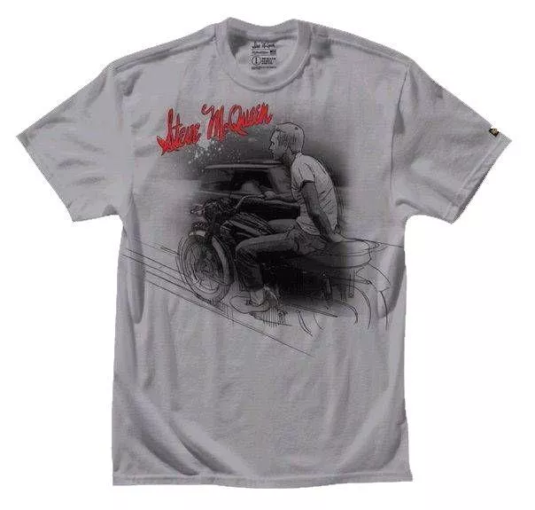 Troy Lee Designs McQueen Outdoors Tee - Gray