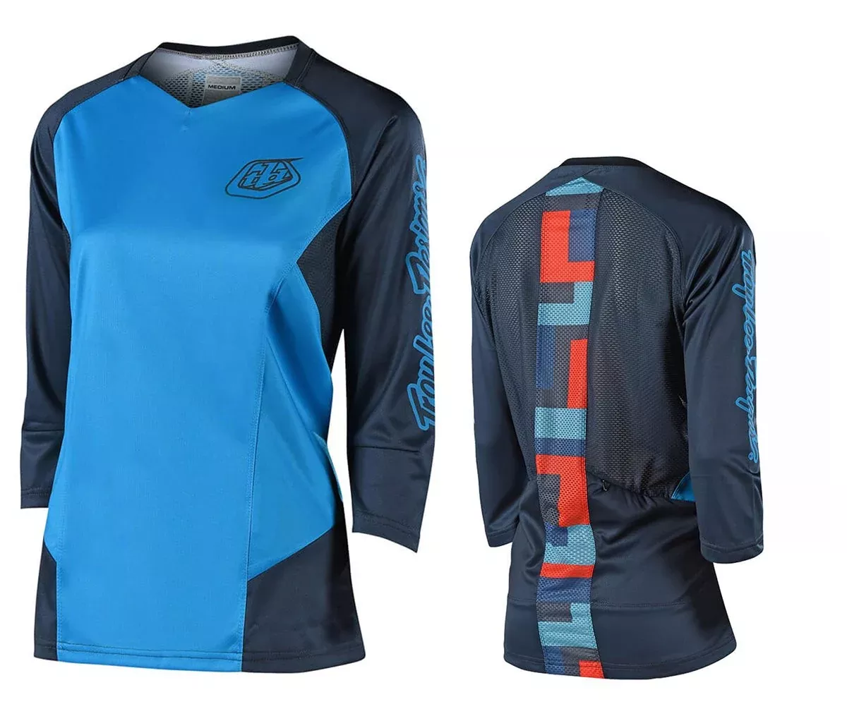 Troy Lee Designs Ruckus 3/4 Sleeve MTB Jersey - Womens - Ocean - 2018