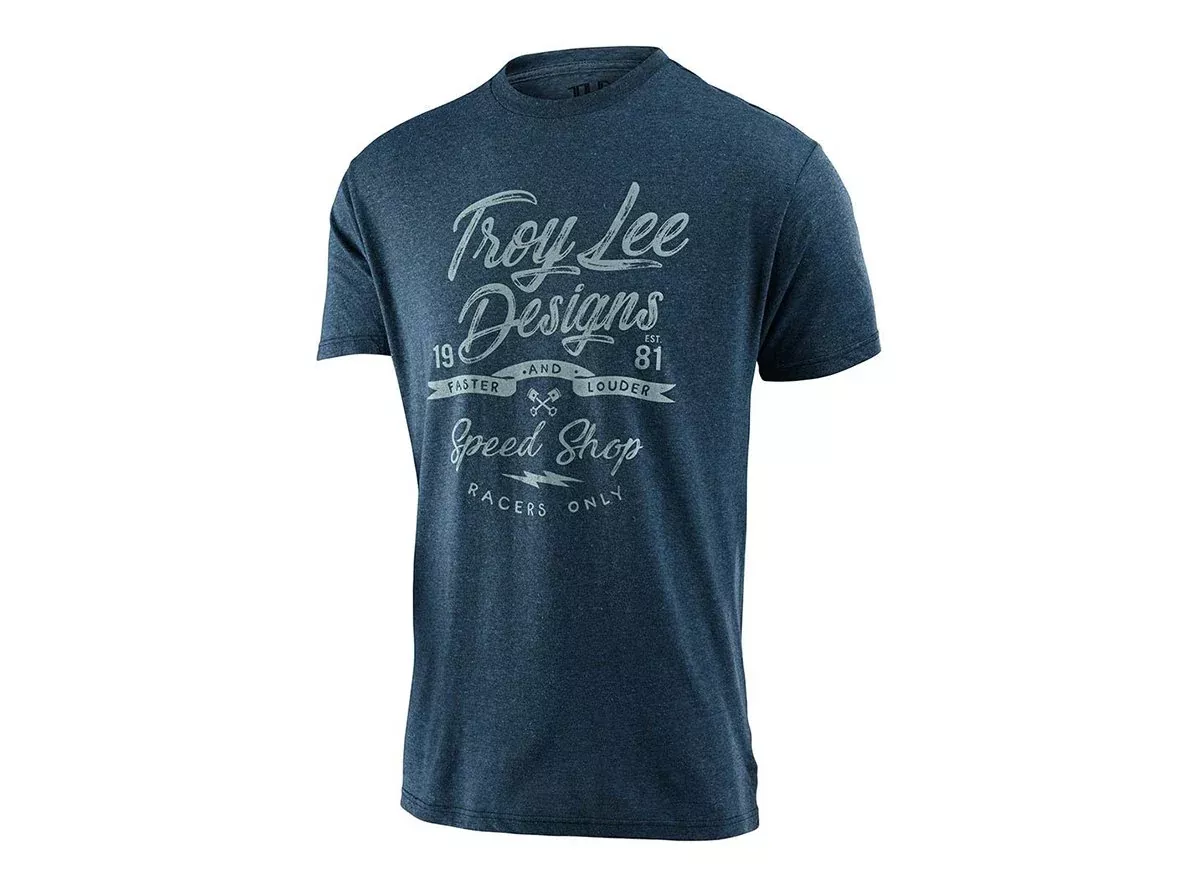Troy Lee Designs Widow Maker Tee - Indigo-Black Heather