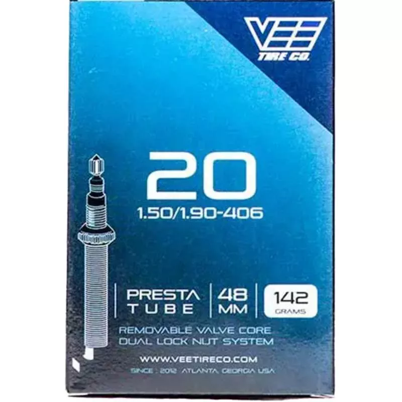 Vee Tire 20x1.5-1.9 Light Tube Presta 48mm Valve