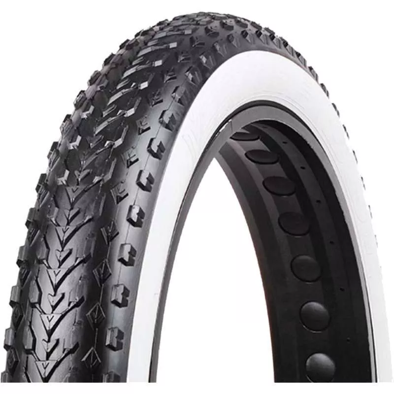 Vee Tire Mission Command 20x4.0 Tire Wire Endurance Compound Black/Whitewall