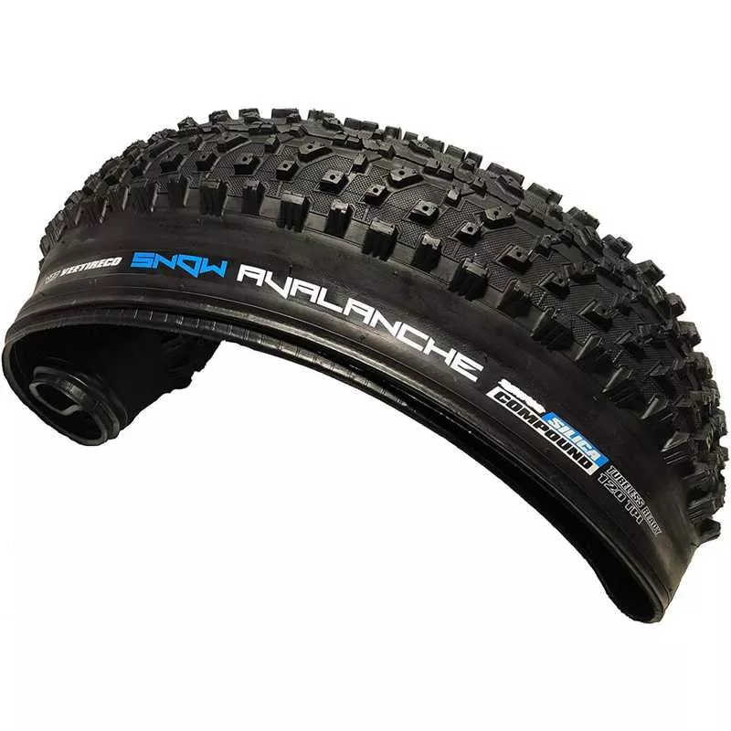 Vee Tire Snow Avalanche 26 x 4.8 FatBike Tire Silica Compound Tubeless Ready