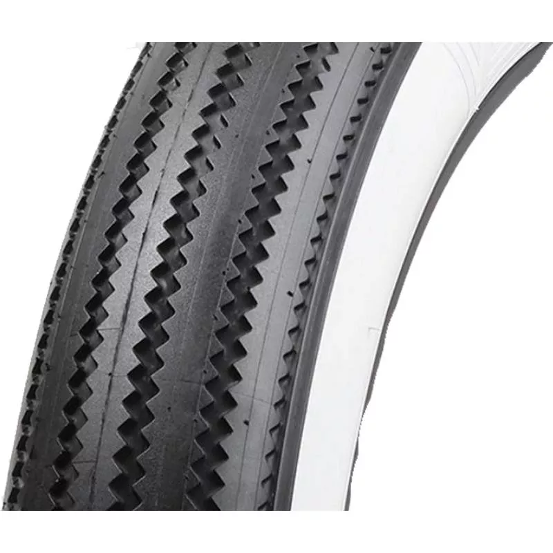 Vee Tire ZigZag 20x4.0 Fat Tire Fold Tubeless Ready E-Bike 50 Endurance Whitewall