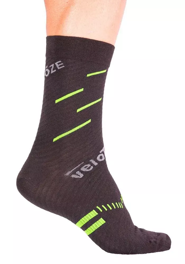 VeloToze Merino Active Compression Socks