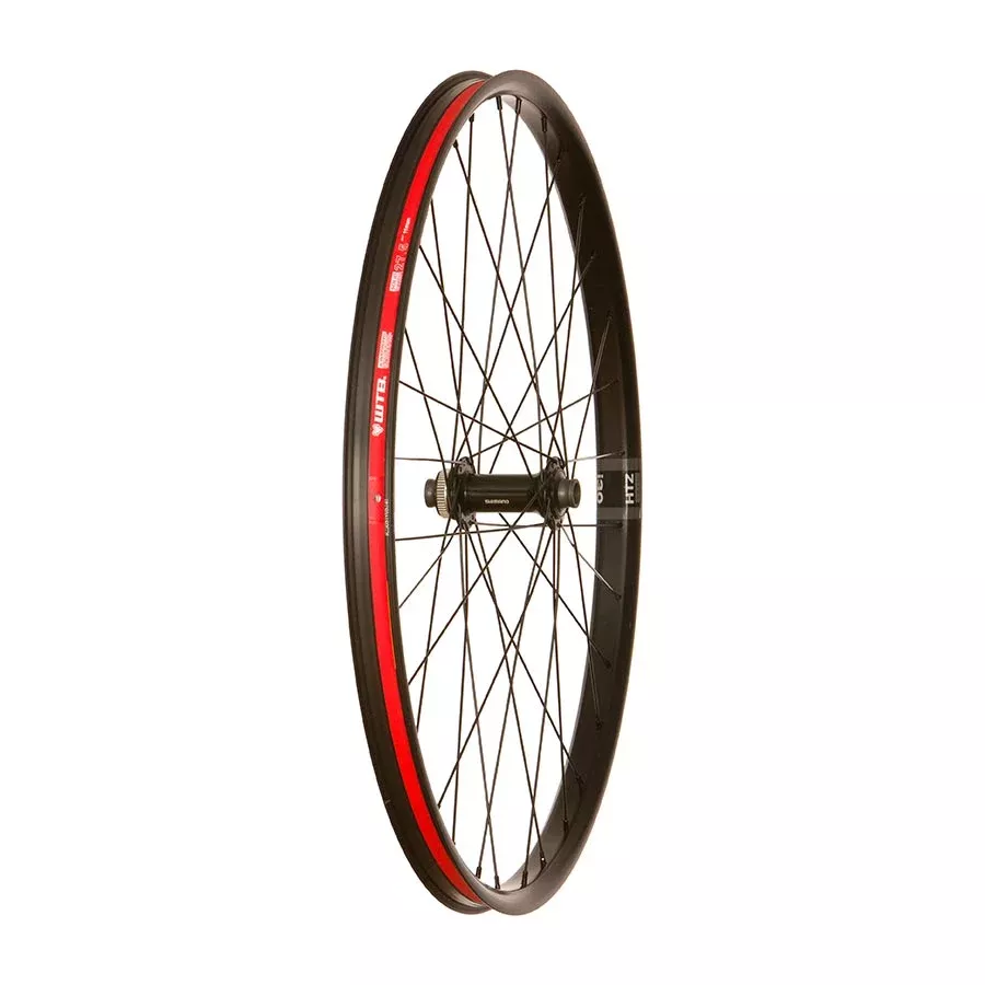 Wheel Shop, WTB HTZ i30 / Shimano HB-TC500, Wheel, Front, 27.5'' / 584, Holes: 32, 15mm TA, 110mm, Disc Center Lock / IS 6-Bolt