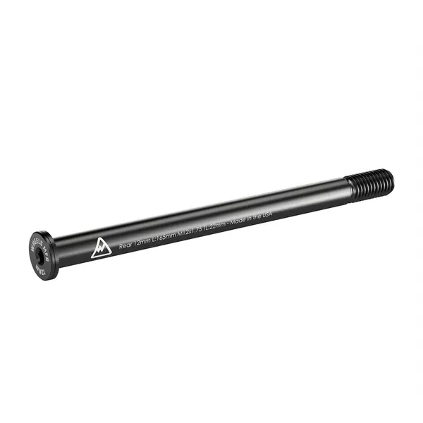 Wheels MFG REAR THRU AXLE 12MM X 165 LENGTH X 1.75 THREAD PITCH - FLAT WASHER